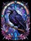 Diamond Painting Kits for Adults, Crow DIY 5D Diamond Art Kits Full Drill Diamond Dots Paintings with Diamonds Gem Art and Crafts Home Decor 12x16inch